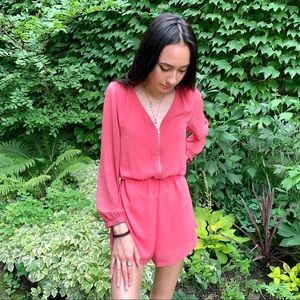 Pink romper